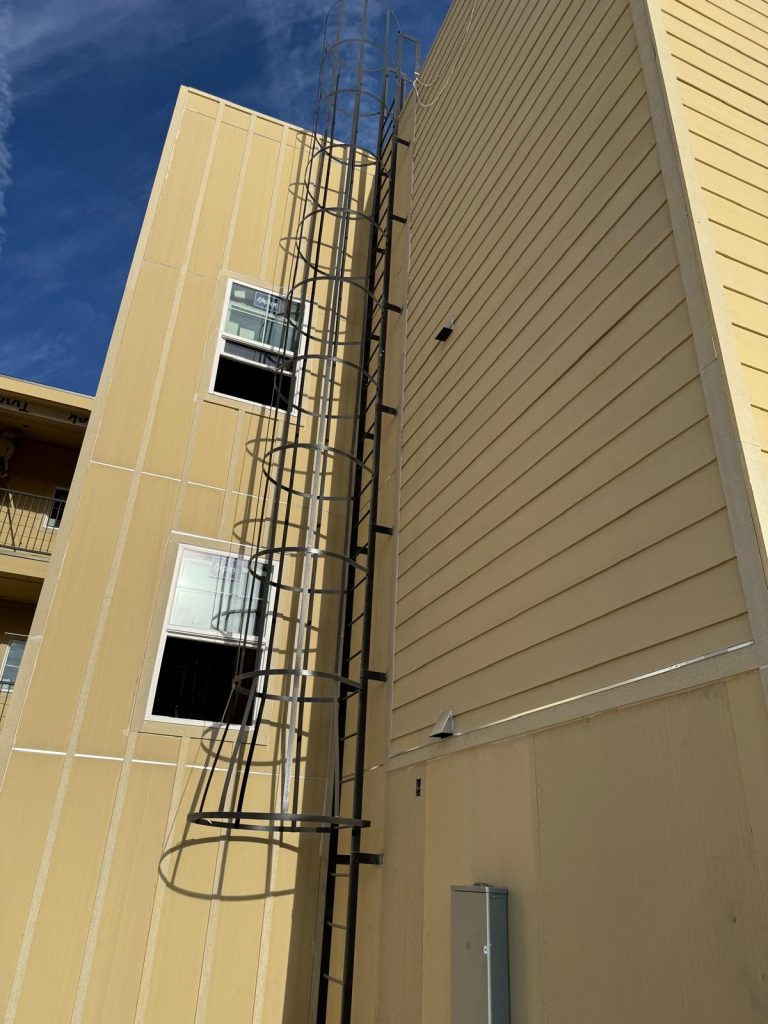 access-roof-ladder.installed-baresteel