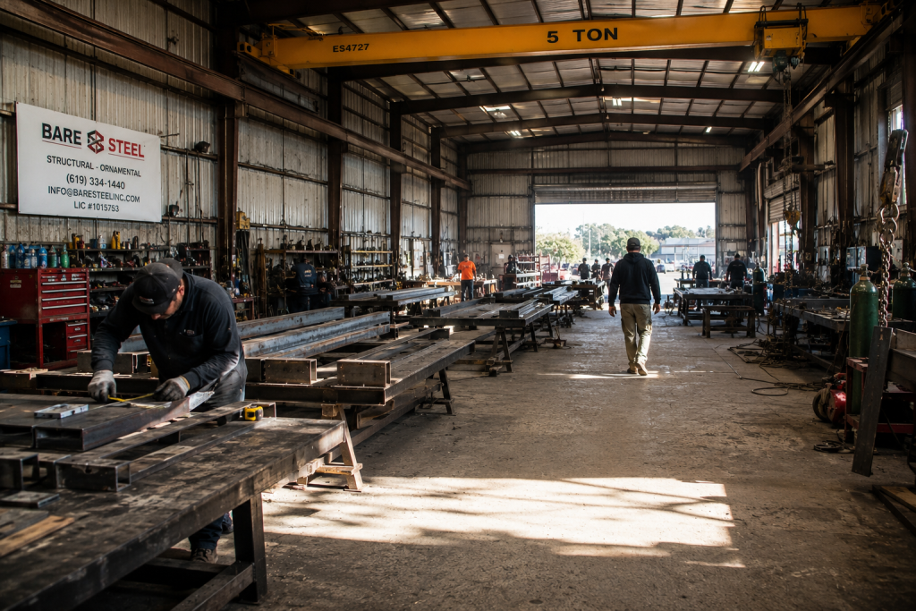 working-bare-steel-team